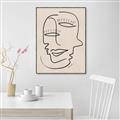 Picture of Two Faced I  _GroupedProduct_Rectangle_Portrait_Canvas_Framed_