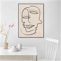 Picture of Two Faced I  _GroupedProduct_Rectangle_Portrait_Canvas_Framed_