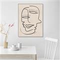 Picture of Two Faced I  _GroupedProduct_Rectangle_Portrait_Canvas_Framed_