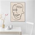 Picture of Two Faced I  _GroupedProduct_Rectangle_Portrait_Canvas_Framed_