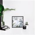 Picture of Floating Leaves _GroupedProduct_Square_Canvas_Framed_