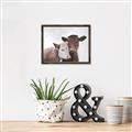 Picture of Cow buddies _GroupedProduct_Rectangle_Landscape_Canvas_Framed_