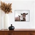 Picture of Cow buddies _GroupedProduct_Rectangle_Landscape_Canvas_Framed_