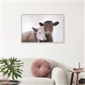 Picture of Cow buddies _GroupedProduct_Rectangle_Landscape_Canvas_Framed_