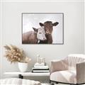 Picture of Cow buddies _GroupedProduct_Rectangle_Landscape_Canvas_Framed_
