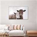 Picture of Cow buddies _GroupedProduct_Rectangle_Landscape_Canvas_Framed_