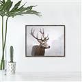 Picture of Reindeer _GroupedProduct_Rectangle_Landscape_Canvas_Framed_