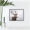 Picture of Reindeer _GroupedProduct_Rectangle_Landscape_Canvas_Framed_