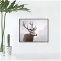 Picture of Reindeer _GroupedProduct_Rectangle_Landscape_Canvas_Framed_
