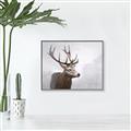 Picture of Reindeer _GroupedProduct_Rectangle_Landscape_Canvas_Framed_