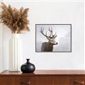 Picture of Reindeer _GroupedProduct_Rectangle_Landscape_Canvas_Framed_