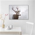 Picture of Reindeer _GroupedProduct_Rectangle_Landscape_Canvas_Framed_