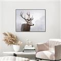 Picture of Reindeer _GroupedProduct_Rectangle_Landscape_Canvas_Framed_