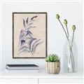 Picture of Blue Botanical II _GroupedProduct_Rectangle_Portrait_Canvas_Framed_
