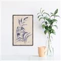 Picture of Blue Botanical II _GroupedProduct_Rectangle_Portrait_Canvas_Framed_