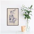 Picture of Blue Botanical II _GroupedProduct_Rectangle_Portrait_Canvas_Framed_