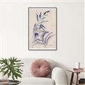 Picture of Blue Botanical II _GroupedProduct_Rectangle_Portrait_Canvas_Framed_