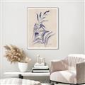 Picture of Blue Botanical II _GroupedProduct_Rectangle_Portrait_Canvas_Framed_