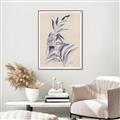 Picture of Blue Botanical II _GroupedProduct_Rectangle_Portrait_Canvas_Framed_