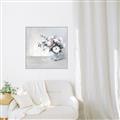 Picture of Three Petals Drop  _GroupedProduct_Square_Canvas_Framed_