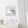 Picture of Three Petals Drop  _GroupedProduct_Square_Canvas_Framed_