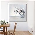 Picture of Three Petals Drop  _GroupedProduct_Square_Canvas_Framed_