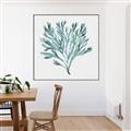 Picture of Teal Coral II  _GroupedProduct_Square_Canvas_Framed_