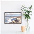 Picture of Rocky Coastline _GroupedProduct_Rectangle_Landscape_Canvas_Framed_