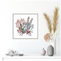 Picture of Ocean Coral l _GroupedProduct_Square_Canvas_Framed_
