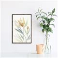 Picture of Soft Tulips II _GroupedProduct_Rectangle_Portrait_Canvas_Framed_