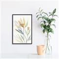 Picture of Soft Tulips II _GroupedProduct_Rectangle_Portrait_Canvas_Framed_