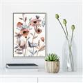 Picture of Pink Poppy Linen _GroupedProduct_Rectangle_Portrait_Canvas_Framed_