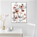 Picture of Pink Poppy Linen _GroupedProduct_Rectangle_Portrait_Canvas_Framed_