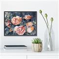 Picture of Love Letter Floral _GroupedProduct_Rectangle_Landscape_Canvas_Framed_