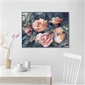 Picture of Love Letter Floral _GroupedProduct_Rectangle_Landscape_Canvas_Framed_