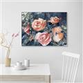 Picture of Love Letter Floral _GroupedProduct_Rectangle_Landscape_Canvas_Framed_