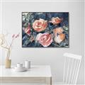 Picture of Love Letter Floral _GroupedProduct_Rectangle_Landscape_Canvas_Framed_