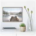 Picture of River After the Snowfall _GroupedProduct_Rectangle_Landscape_Canvas_Framed_