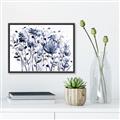 Picture of Indigo Blossom l _GroupedProduct_Rectangle_Landscape_Canvas_Framed_