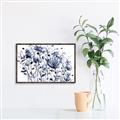 Picture of Indigo Blossom l _GroupedProduct_Rectangle_Landscape_Canvas_Framed_