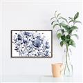 Picture of Indigo Blossom l _GroupedProduct_Rectangle_Landscape_Canvas_Framed_