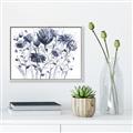 Picture of Indigo Blossom ll _GroupedProduct_Rectangle_Landscape_Canvas_Framed_