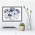 Picture of Indigo Blossom ll _GroupedProduct_Rectangle_Landscape_Canvas_Framed_