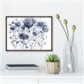 Picture of Indigo Blossom ll _GroupedProduct_Rectangle_Landscape_Canvas_Framed_