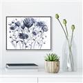 Picture of Indigo Blossom ll _GroupedProduct_Rectangle_Landscape_Canvas_Framed_