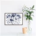 Picture of Indigo Blossom ll _GroupedProduct_Rectangle_Landscape_Canvas_Framed_