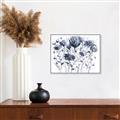 Picture of Indigo Blossom ll _GroupedProduct_Rectangle_Landscape_Canvas_Framed_