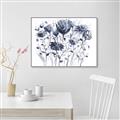 Picture of Indigo Blossom ll _GroupedProduct_Rectangle_Landscape_Canvas_Framed_