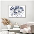 Picture of Indigo Blossom ll _GroupedProduct_Rectangle_Landscape_Canvas_Framed_