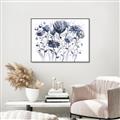 Picture of Indigo Blossom ll _GroupedProduct_Rectangle_Landscape_Canvas_Framed_